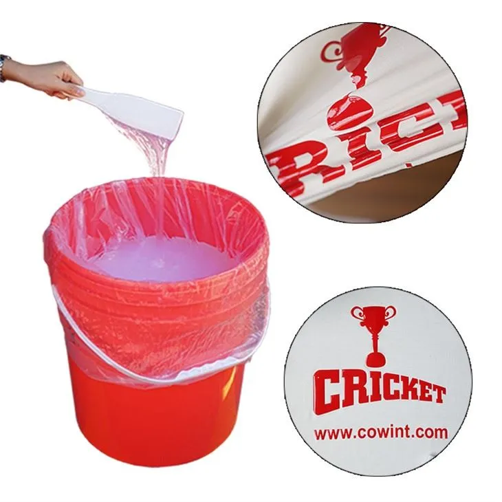 Ručný/strojový lesklý silikón